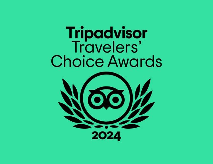 Tripadvisor Travellers Choice 2024 Award